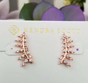 Kendra Scott, Laurie, Rose Gold, Ear Climb…